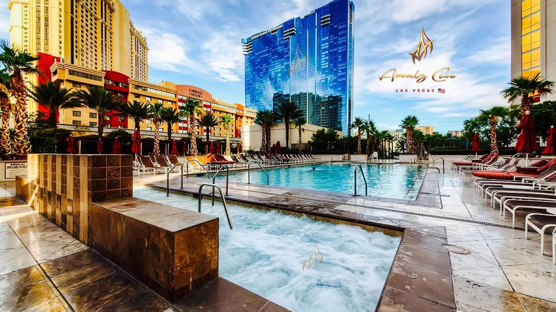 Amalz 2 Bedroom 3 Bathroom Balcony Suite At Mgm Signature ! Las Vegas